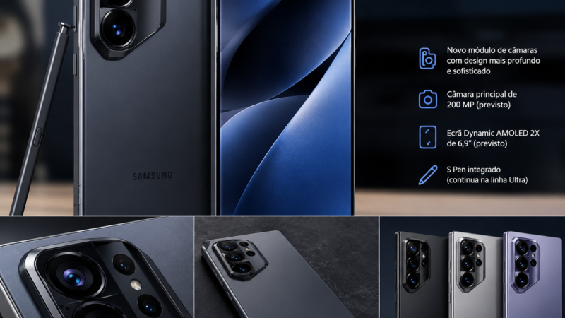 Galaxy S27 Ultra aparece em imagens não oficiais com redesenho profundo na câmara