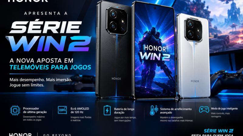 Honor apresenta a série WIN 2, a nova aposta em telemóveis para jogos
