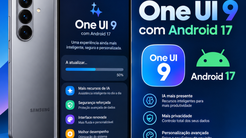 Samsung Galaxy A57 começa a receber One UI 9 com Android 17